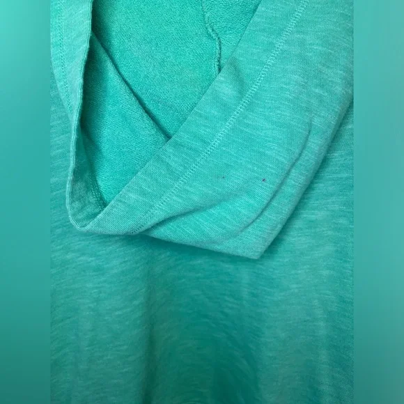 Victoria's Secret Y2K 2000s PINK Hooded Pullover Womens Size XS Green - Picture 5 of 5